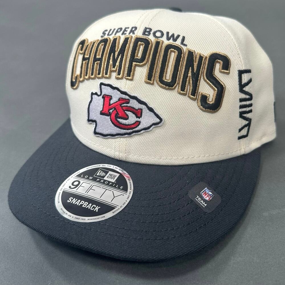 New Era Men's Kansas City Chiefs Super Bowl LVIII Low Profile Snapback Hat